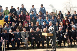 Inauguración centro deportivo y social Millalemu