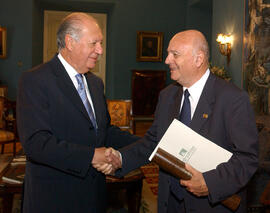 Presidente Lagos Recibe Premio Instituto Weizmann