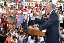 Inauguración Liceo Virginio Arias