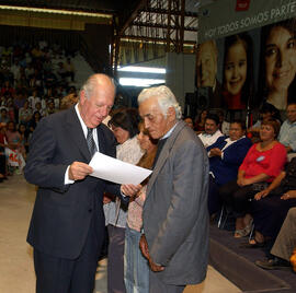 Encuentro con Familias de Chile Solidario - Cabrero