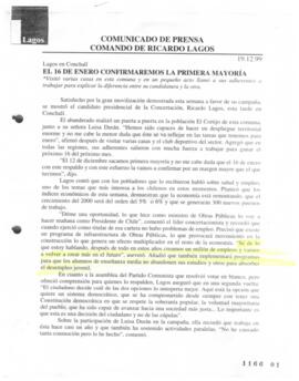 Lagos en Conchalí: El 16 de enero confirmaremos la primera mayoría