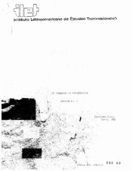 Los Programas de Conversación. Informe Nº3. Documento de trabajo