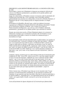 Inauguración Jornada Concertación: Gobierno en Marcha