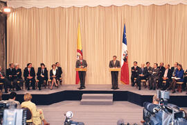 Conferencia de prensa conjunta con el Presidente de Colombia