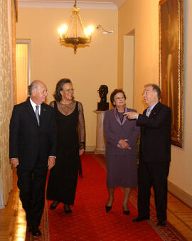 Cena Ofrecida al Presidente de Portugal