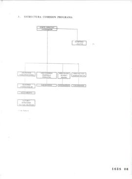 Esquema relativo a Estructura de Comisión Programa de Candidatura Presidencial de Ricardo Lagos