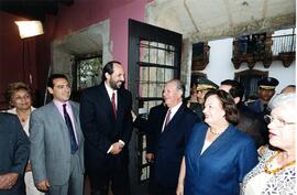 Presidente Ricardo Lagos visita la ciudad de Santo Domingo