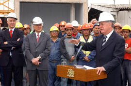 Visita Obras de Extensión de Línea 2 del Metro