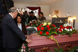 Visita del Presidente de la República a Hogar Familia Cantillana Flores