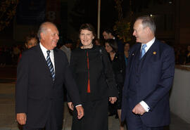 Visita del Presidente de la República al Centro Cultural Palacio de la Moneda