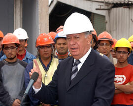 Visita Obras de Extensión de Línea 2 del Metro