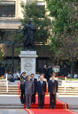 Recibimiento al Presidente de Bulgaria