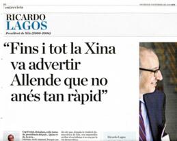 Fins i tot la xina va advertir Allende que no anés tan ràpid. Entrevista