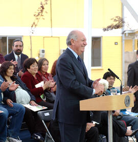 Inauguración Conjunto Habitacional Isabel Riquelme - Lampa