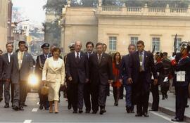 Gira del Presidente Ricardo Lagos a Colombia 2002