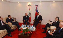 Reunión Presidentes de Chile y Mexico
