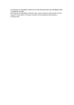 Da inicio al Consejo Consultivo de Tecnología de Información y Comunicación