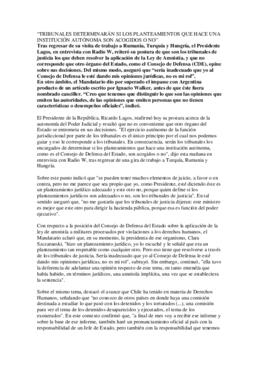 Entrevista Radio W