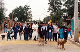 Visita campamento Esfuerzo al Amanecer de Pudahuel