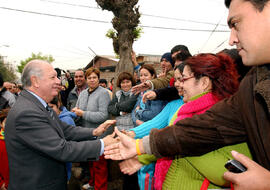 Presidente de la República en Inicio Fase 2005 del Programa Comuna Segura