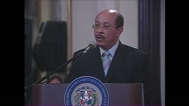 Conferencia Ricardo Lagos. Palacio Nacional de República Dominicana