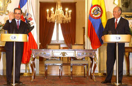 Visita Presidente de Colombia