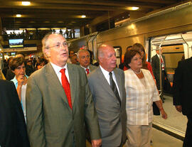 Presidente de la República Inauguración Segundo Tramo Linea 4 del Metro