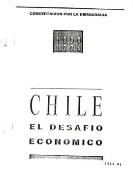 Chile el desafío económico. Informe