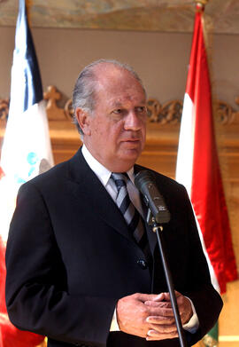 Conferencia Prensa Chile- Hungría