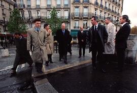 Declaraciones durante visita al Metro de París