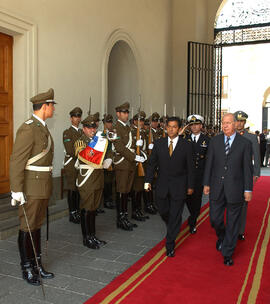 Reunión con Presidente electo de Ecuador, Lucio Gutiérrez