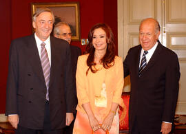 Audiencia del Presidente de la República con el Presidente de Argentina