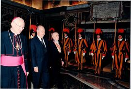 Llegada del Presidente Ricardo Lagos a la Santa Sede