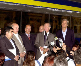 Inauguración nuevo tren Santiago-Chillán