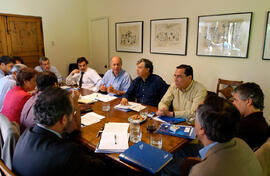 Reunión con Com. Interministerial Económica - Negociación TLC U.E