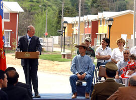 Inauguracion de Viviendas en Donihue