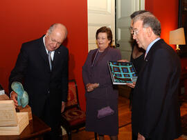 Cena Ofrecida al Presidente de Portugal