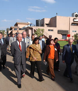 Presidente Ricardo Lagos Visita Empresa BIOCON