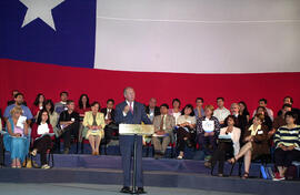 Encuentro con 600 monitores del programa Chile Solidario