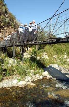 Inauguración Sendero de Chile, tramo Rio Clarillo