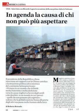 In agenda la causa di chi non puo piu aspettare. Entrevista