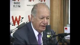Entrevista al Presidente de la República en Radio W