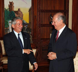 Reunión con Presidente de Honduras