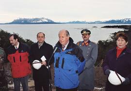 Visita al frente de trabajo de Senda de penetración de Puerto Natales