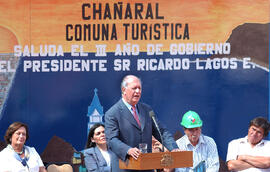Encuentro con la comunidad de Chañaral, entrega de Títulos de Dominio
