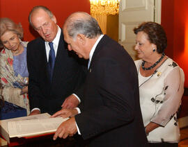 Cena en Honor de Reyes de España