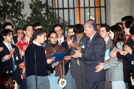 Reunión con integrantes del Parlamento Juvenil