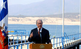 Inauguración Caleta de Pescadores de Pichidangui