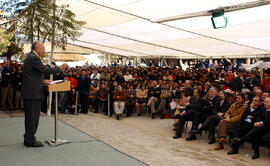 Entrega Bonos Agrícolas de INDAP y Firma Convenio Complementación Chile Barrio