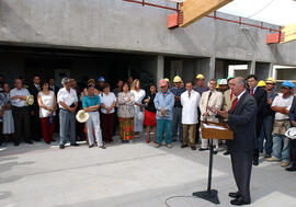 Visita a Obras en Construcción de IV Consultorio de Pudahuel